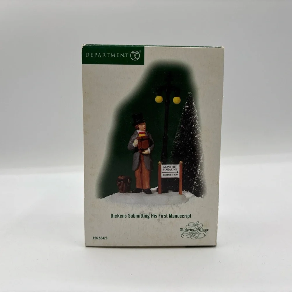 Dept 56 2005 HVC Dicken Village Dickens Submitting His First Manuscript 56.58428